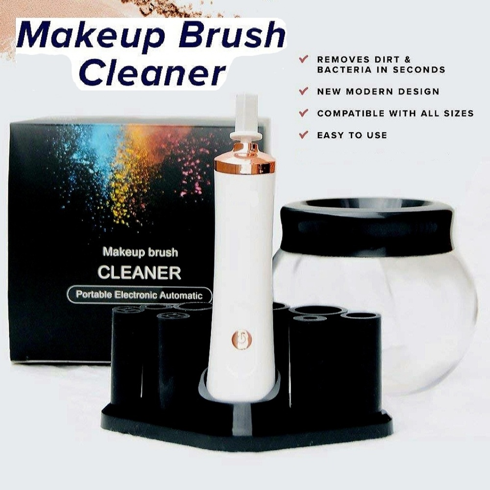 NIB Electric Makeup Brush Cleaner